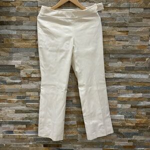 Etcetera Beige Linen Pant Size 4